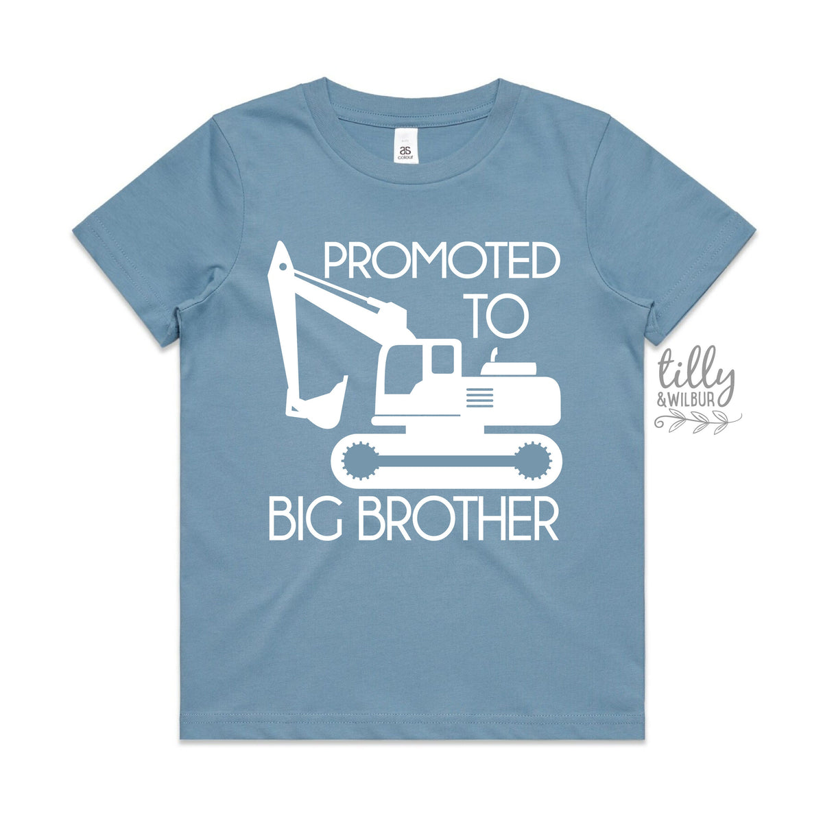 Big Brother T-Shirt, Promoted To Big Brother Shirt, Excavator T-Shirt, Digger T-Shirt, I&#39;m Going To Be A Big Brother, Pregnancy Announcement