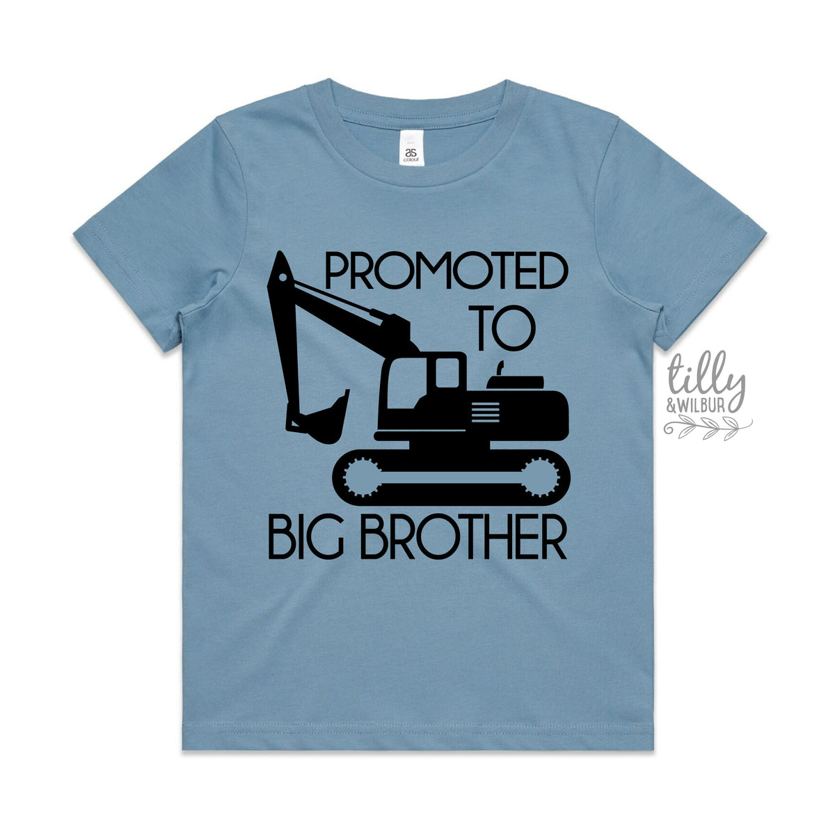 Big Brother T-Shirt, Promoted To Big Brother Shirt, Excavator T-Shirt, Digger T-Shirt, I&#39;m Going To Be A Big Brother, Pregnancy Announcement