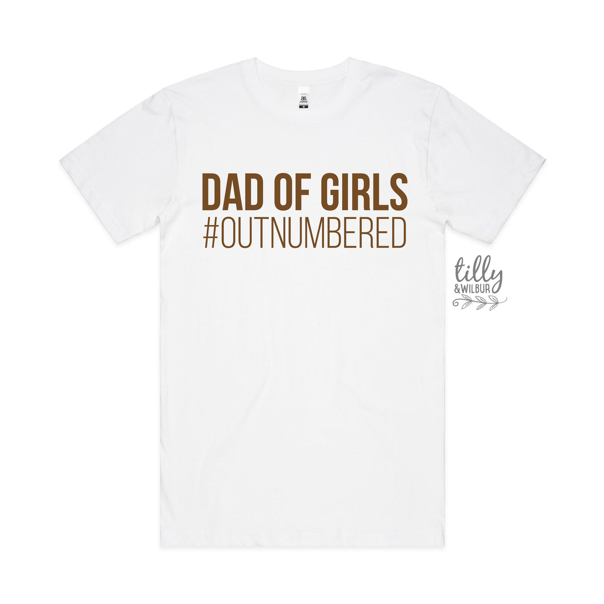 Dad T-Shirt, Dad Of Girls #Outnumbered, Father&#39;s Day T-Shirt, Father&#39;s Day Gift, Dad Of Daughters, Dad Gift, Dad T-Shirt, Funny Dad T-Shirt