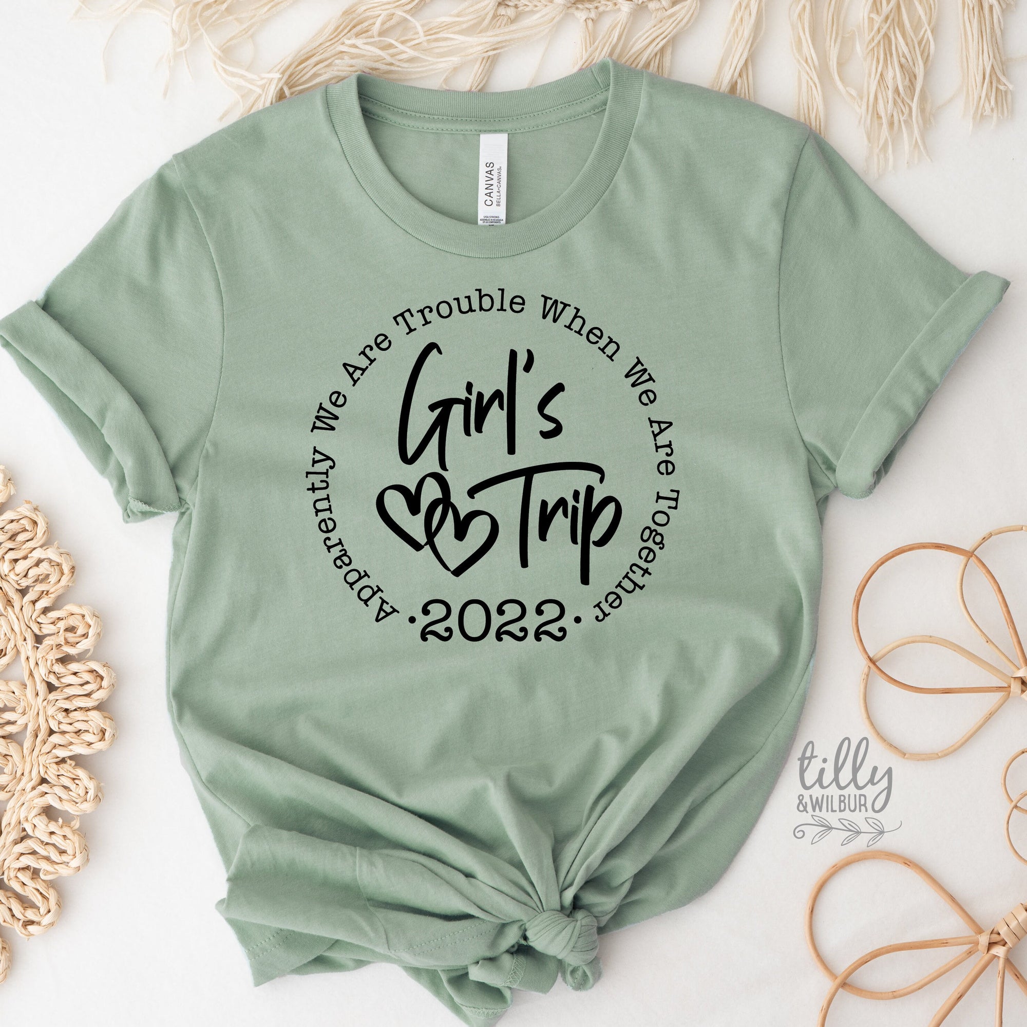 Girls Trip T-Shirt, Holiday Shirt, Vacation T-Shirt, Travel T-Shirt, Road Trip T-Shirt, Best Friends Gift, Travel Lover Gift, Besties Shirt