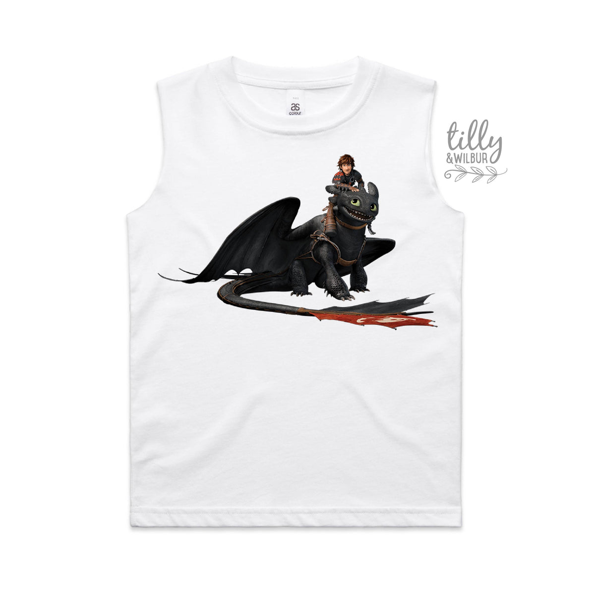 How To Train Your Dragon T-Shirt, Hiccup T-Shirt, Toothless T-Shirt, Night Fury T-Shirt, Boys Gift, Boys Birthday Party, Singlet, Tank, Gym