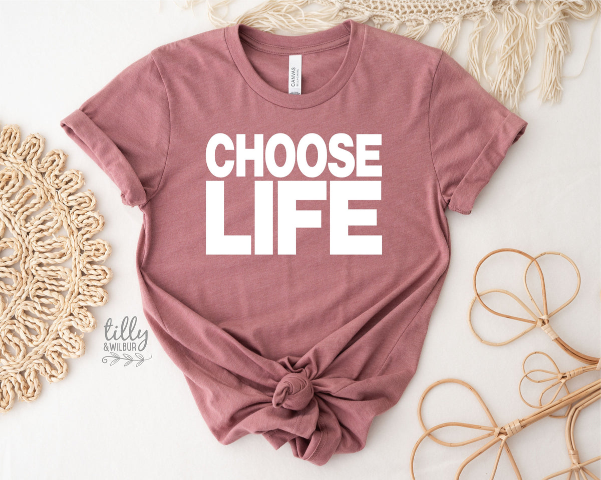 Choose Life T-Shirt, George Michael T-Shirt, Wham T-Shirt, Trainspotting T-Shirt, Retro 80s T-Shirt, 80&#39;s Night, Inspirational T-Shirt