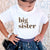 Big Sister T-Shirt, Promoted To Big Sister T-Shirt, Big Sister Gift, Leopard Print Tee, Pregnancy Announcement, I'm Going To Be A Big Sister