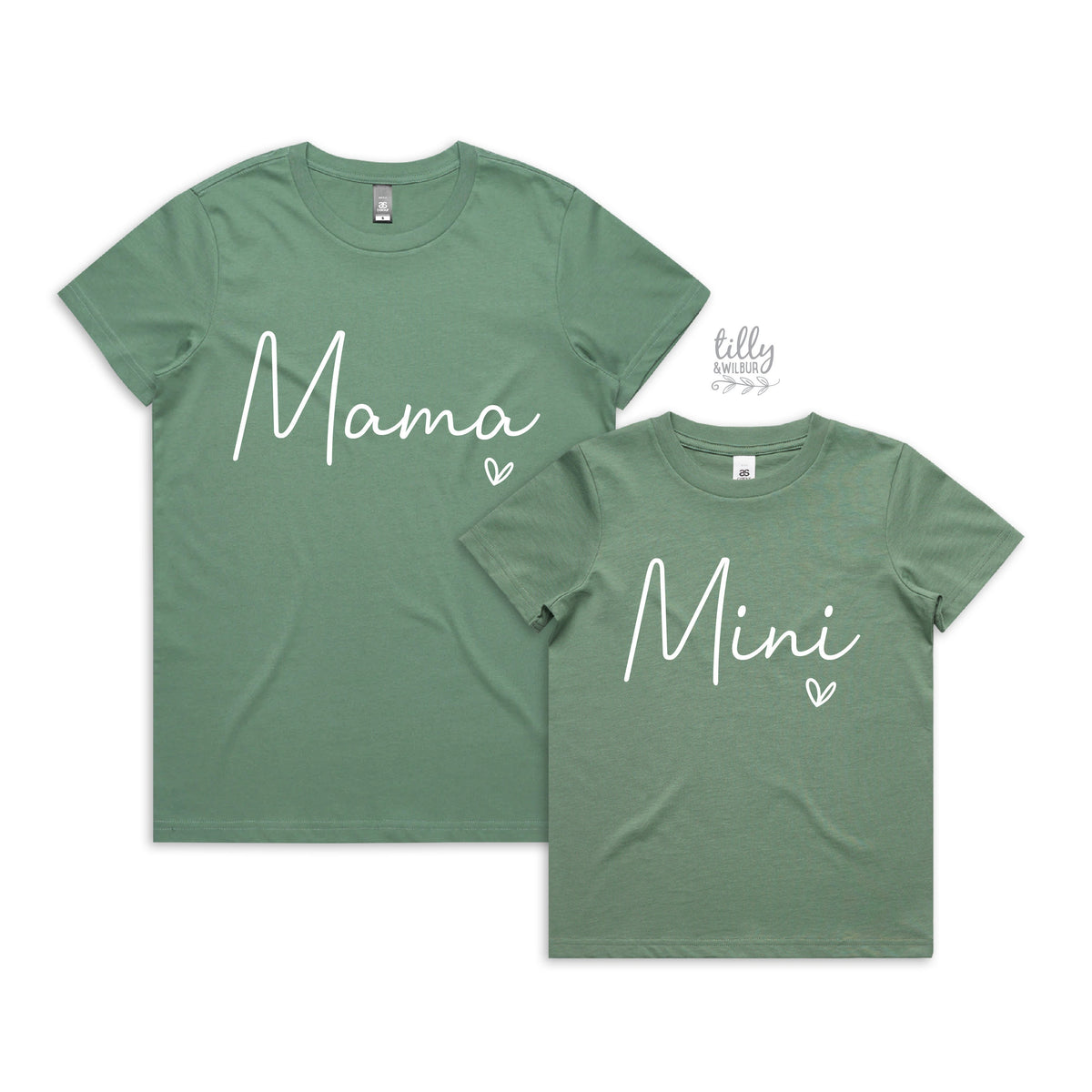 Mama &amp; Me, Mama T-Shirt, Mini Bodysuit, Mama And Mama&#39;s Mini Matching Outfits, Our First Mother&#39;s Day, Mother Daughter, Mother Son Gift