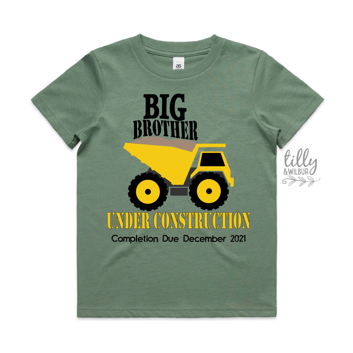 Big Brother T-Shirt, Big Brother Under Construction T-Shirt, Promoted To Big Brother, I&#39;m Going To Be A Big Brother, Pregnancy Announcement