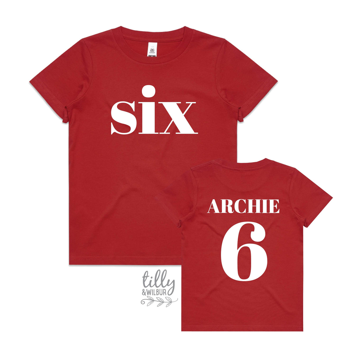 6th Birthday T-Shirt, Personalised 6th Birthday T-Shirt, Boys 6th Birthday, Birthday Boy Tee, Boy&#39;s 6th Birthday Gift, 6 Bday Party T-Shirt