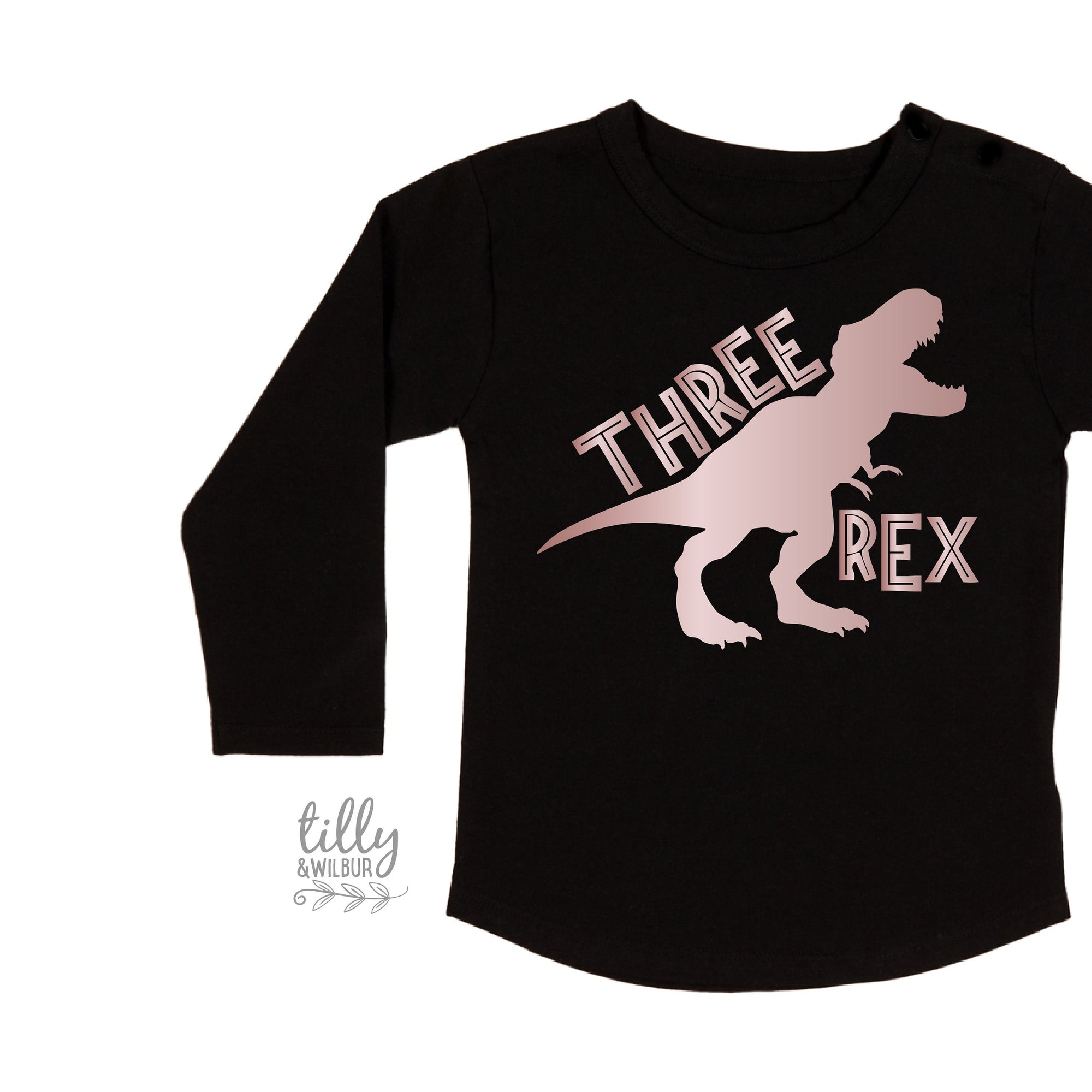 Three Rex Third Birthday T-Shirt, 3rd Birthday, 3rd Birthday Shirt, 3rd Birthday Outfit, Dinosaur Party, Dinosaur T-Shirt, Tyrannosaurus