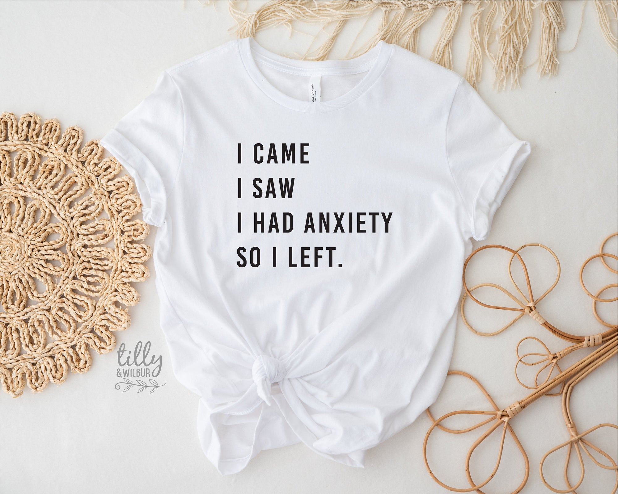 I came i saw i had anxiety so i left online