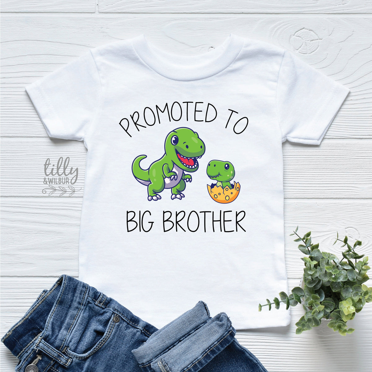 Big Brother T-Shirt, Promoted To Big Brother T-Shirt, Big Brother Shirt, I&#39;m Going To Be A Big Brother, Pregnancy Announcement, Dinosaur Tee