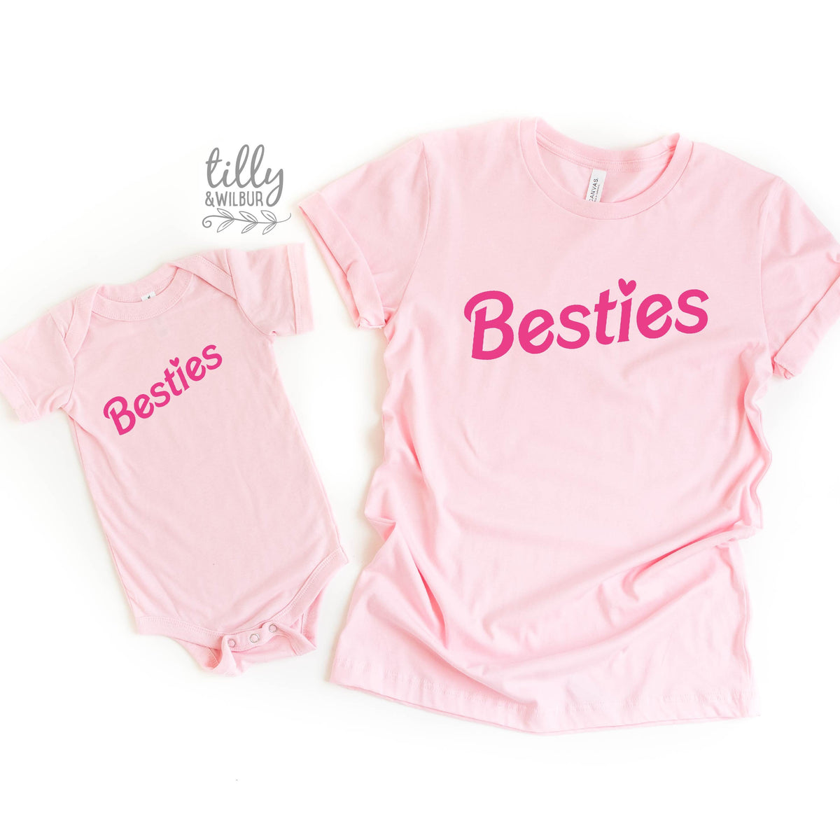 Besties, Besties T-Shirts, Mummy And Me Matching Outfits, Our First Mother&#39;s Day, Mother Daughter, Best Friends, Friends Forever, Bodysuit