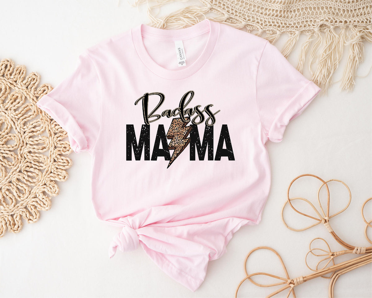 Mama T-Shirt, Badass Mama T-Shirt, Funny Mama T-Shirt, First Mother&#39;s Day, Mother&#39;s Day Gift,