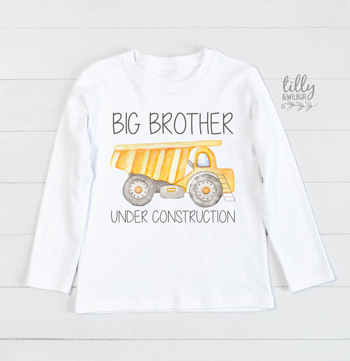 Big Brother T-Shirt, Promoted To Big Brother Shirt, Big Brother Under Construction Shirt, I&#39;m Going To Be A Big Brother Shirt, Announcement