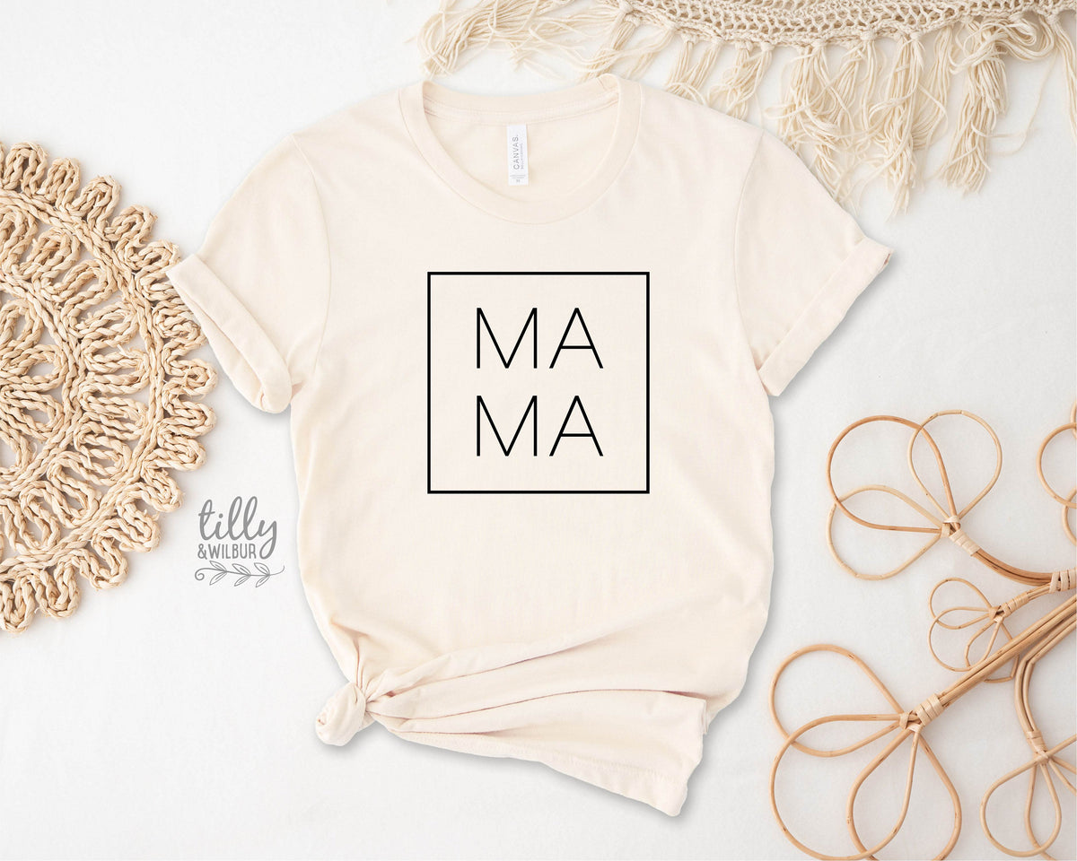 MAMA T-Shirt, Matching Family T-Shirts, Dada Mama Big Sis Lil Sis Big Bro Lil Bro Baby, Mum T-Shirt, Mummy T-Shirt, New Mum Gift, Family Tee