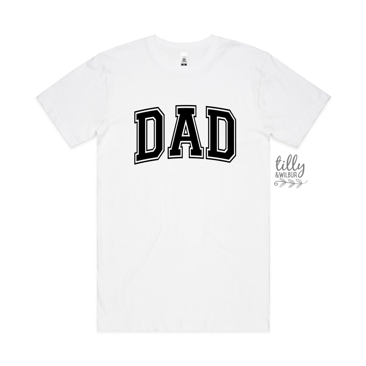 Dad Varsity T-Shirt, Father&#39;s Day Gift, Pregnancy Announcement T-Shirt For Dad, Pregnancy Gift To Husband, New Dad Gift, Dad Birthday Gift