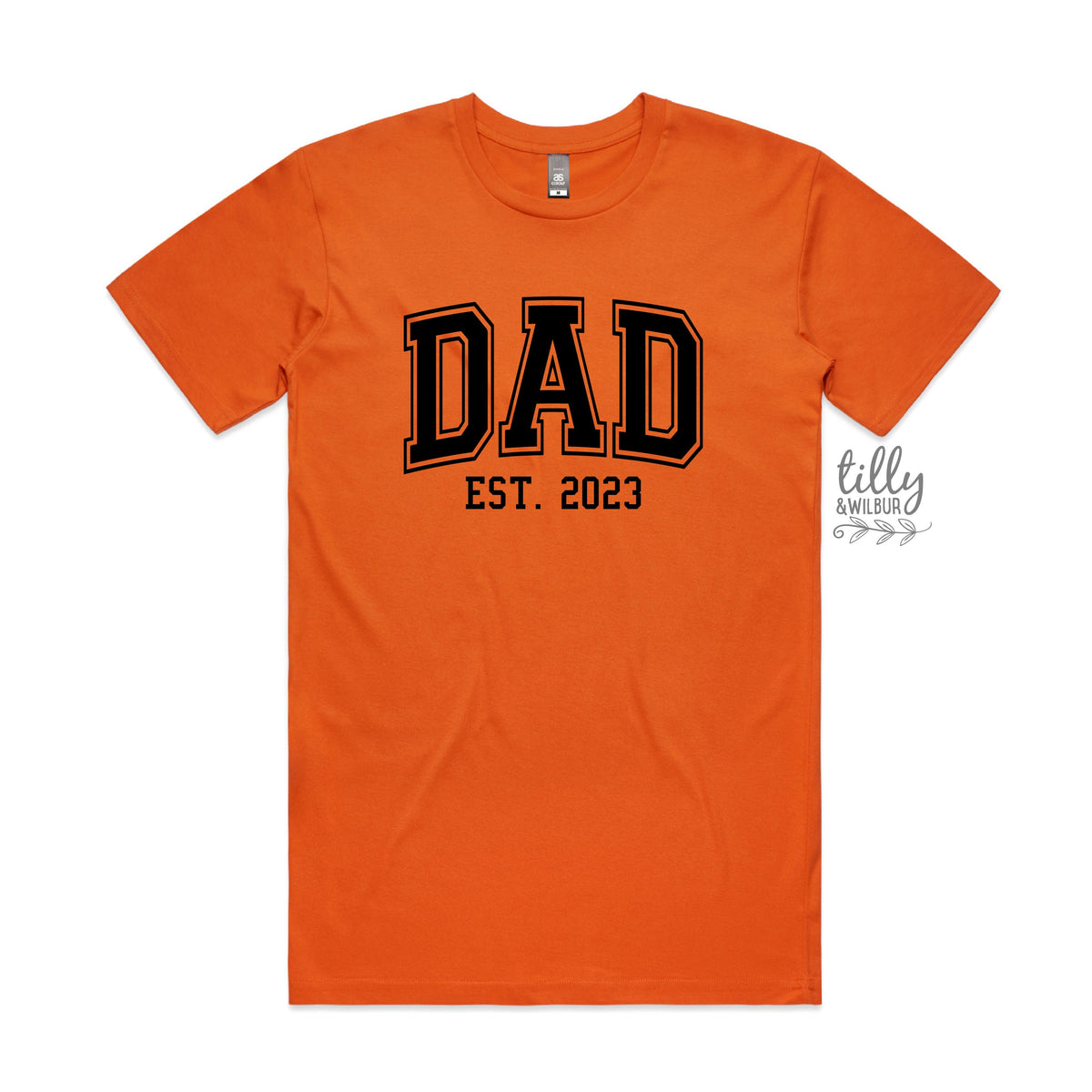 Dad Est T-Shirt, Gift For Dad, Father&#39;s Day T-Shirt, Funny Dad T-Shirt, New Dad T-Shirt, Baby Shower Gift, Birthday Gift, Christmas Gift