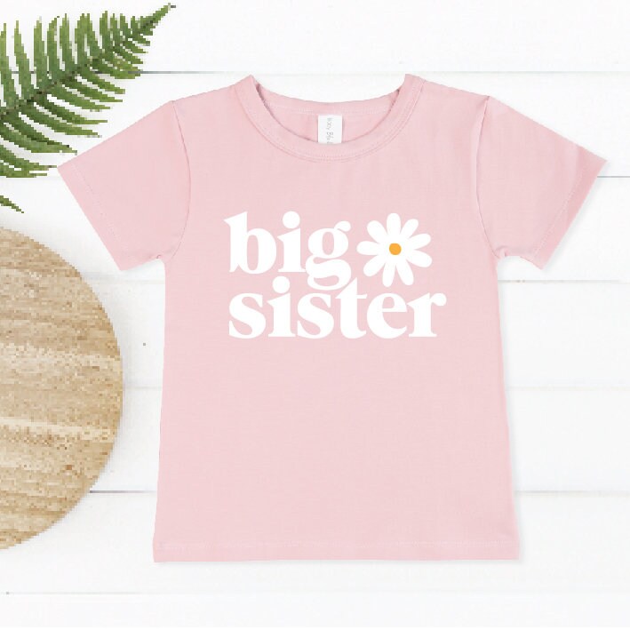 Big Sister T-Shirt, Big Sister Announcement, Big Sister Gift, Pregnancy Announcement Shirt, I&#39;m Going To Be A Big Sister Announcement Shirt