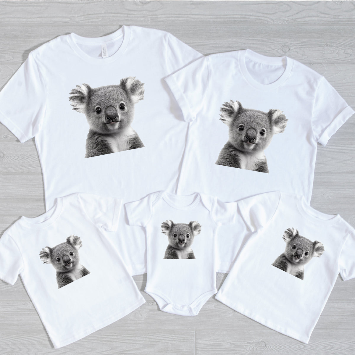 Koala T-Shirt, Koala Matching Family T-Shirts, Australia Day TShirt, Australian Gift, Koala Gift, Aussie Overseas Gift, Overseas Gift, Koala