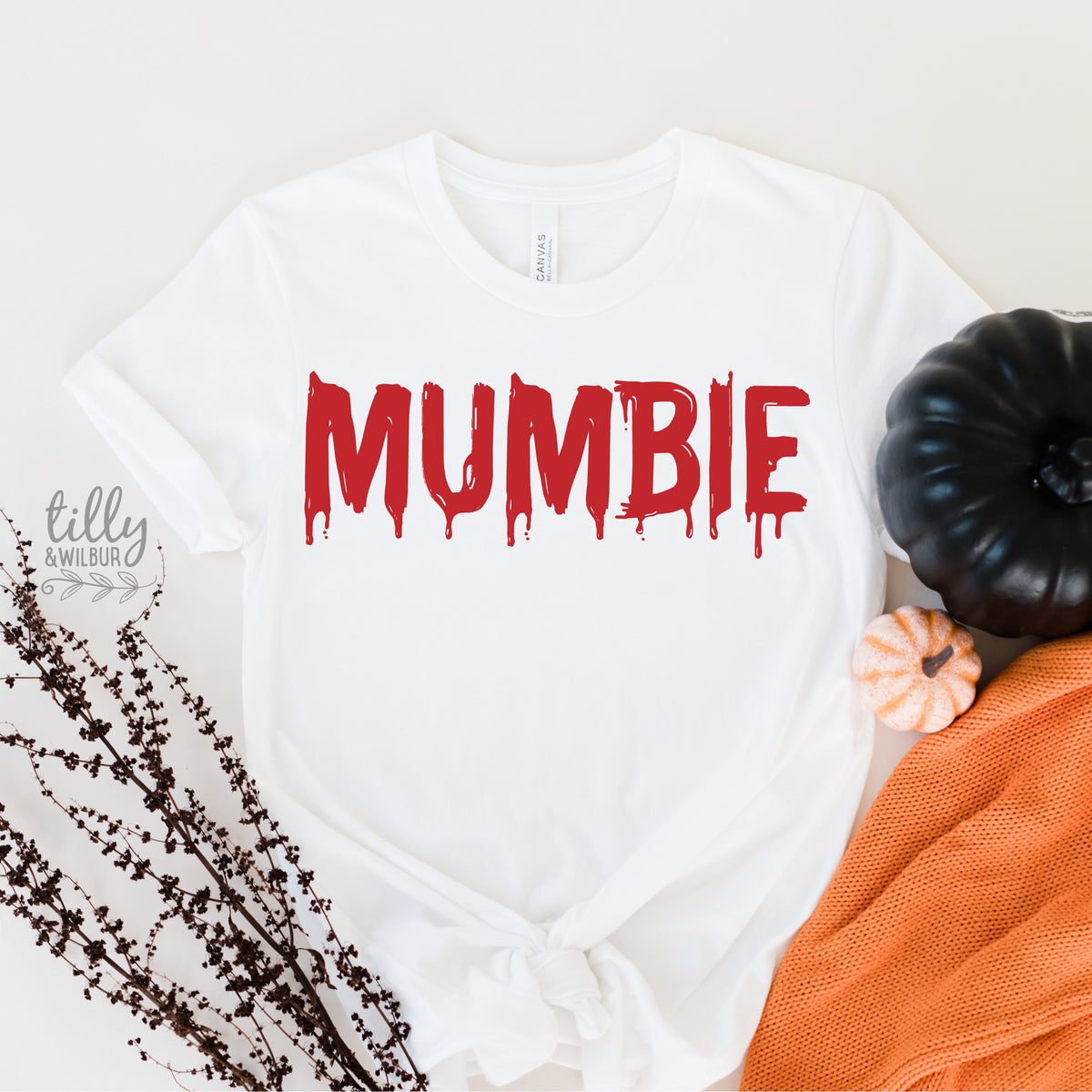 Mumbie Zombie Halloween T-Shirt - Lots of colours and sizes available!