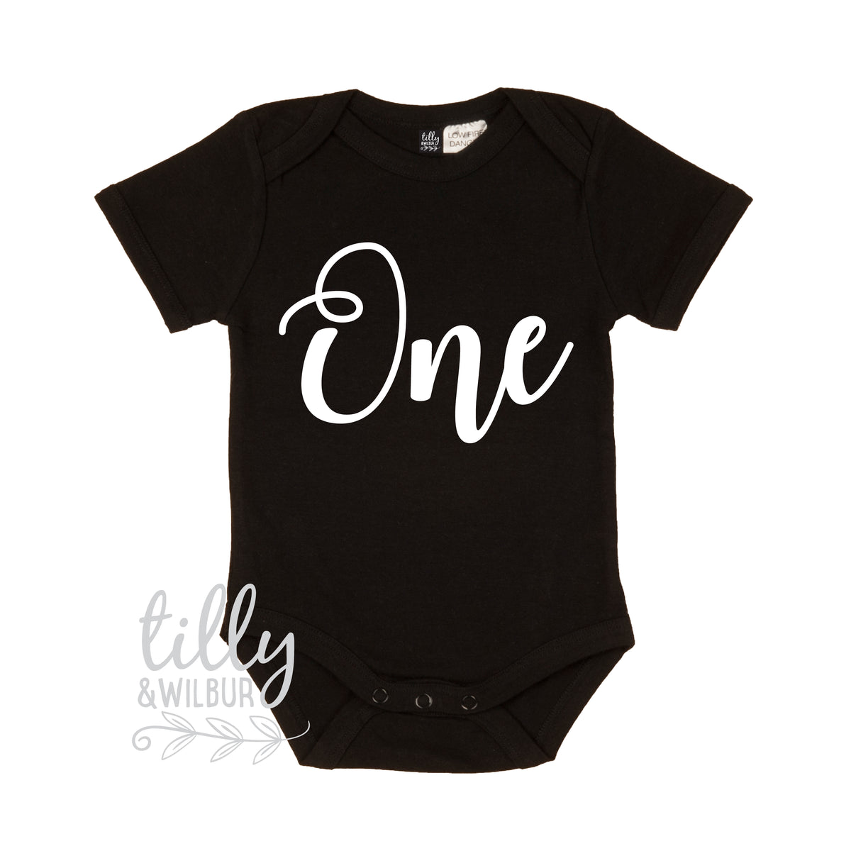 One 1st Birthday Bodysuit