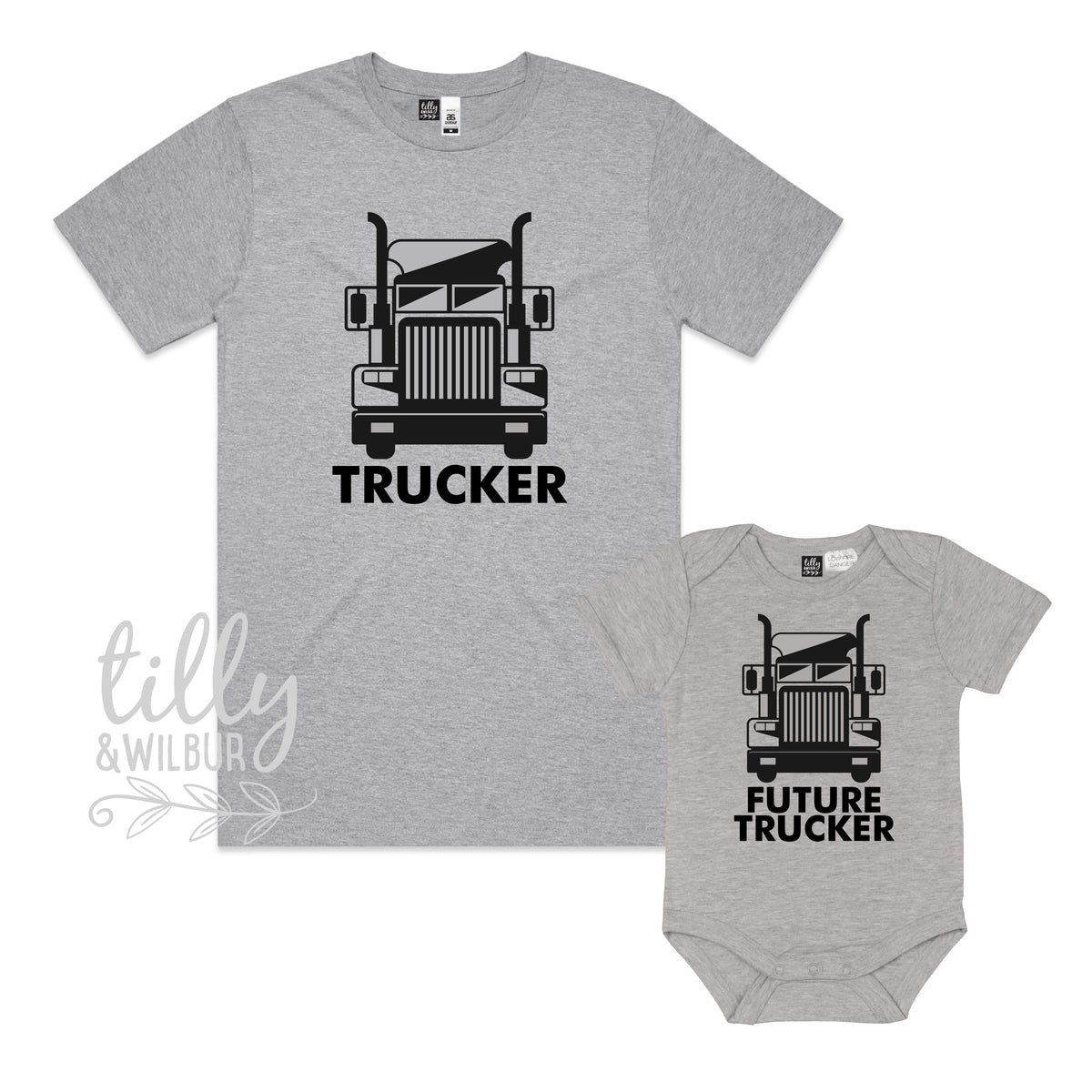 Trucker &amp; Trucker In The Making Matching Set